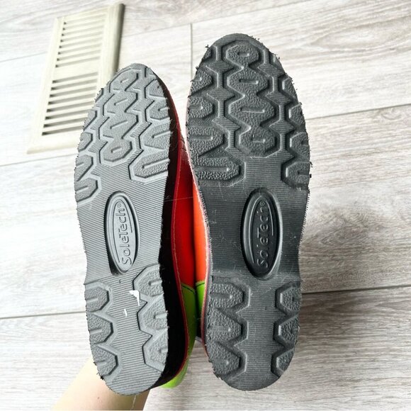 Soletech Hand Painted  Soft Leather Design Lace Up Shoes - Picture 9 of 14